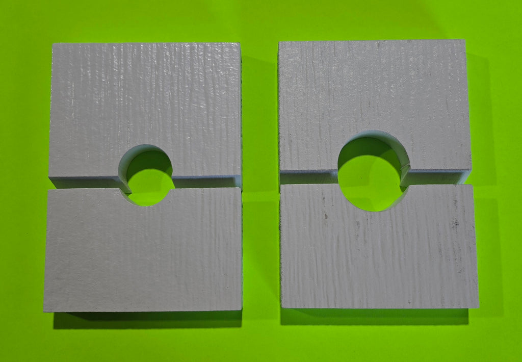 Rustic Split-Mount Bibb Blocks