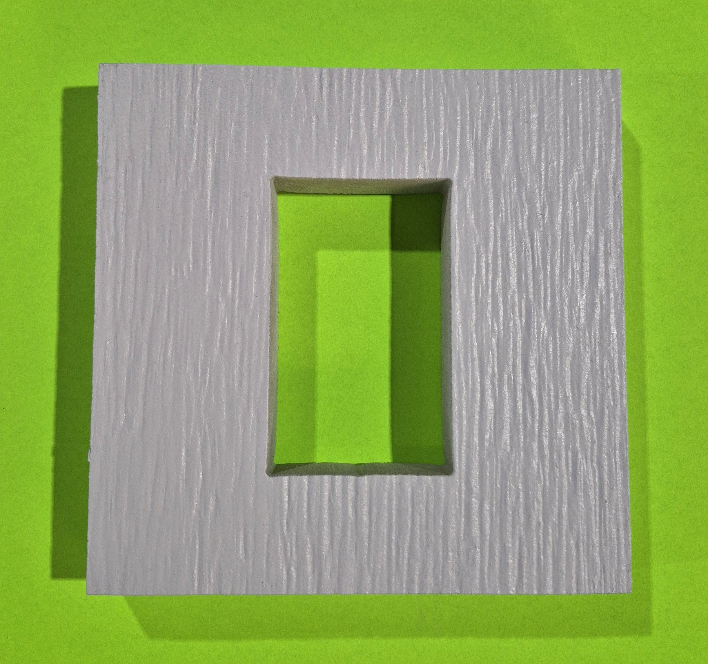 Rustic Receptacle Blocks Single Gang