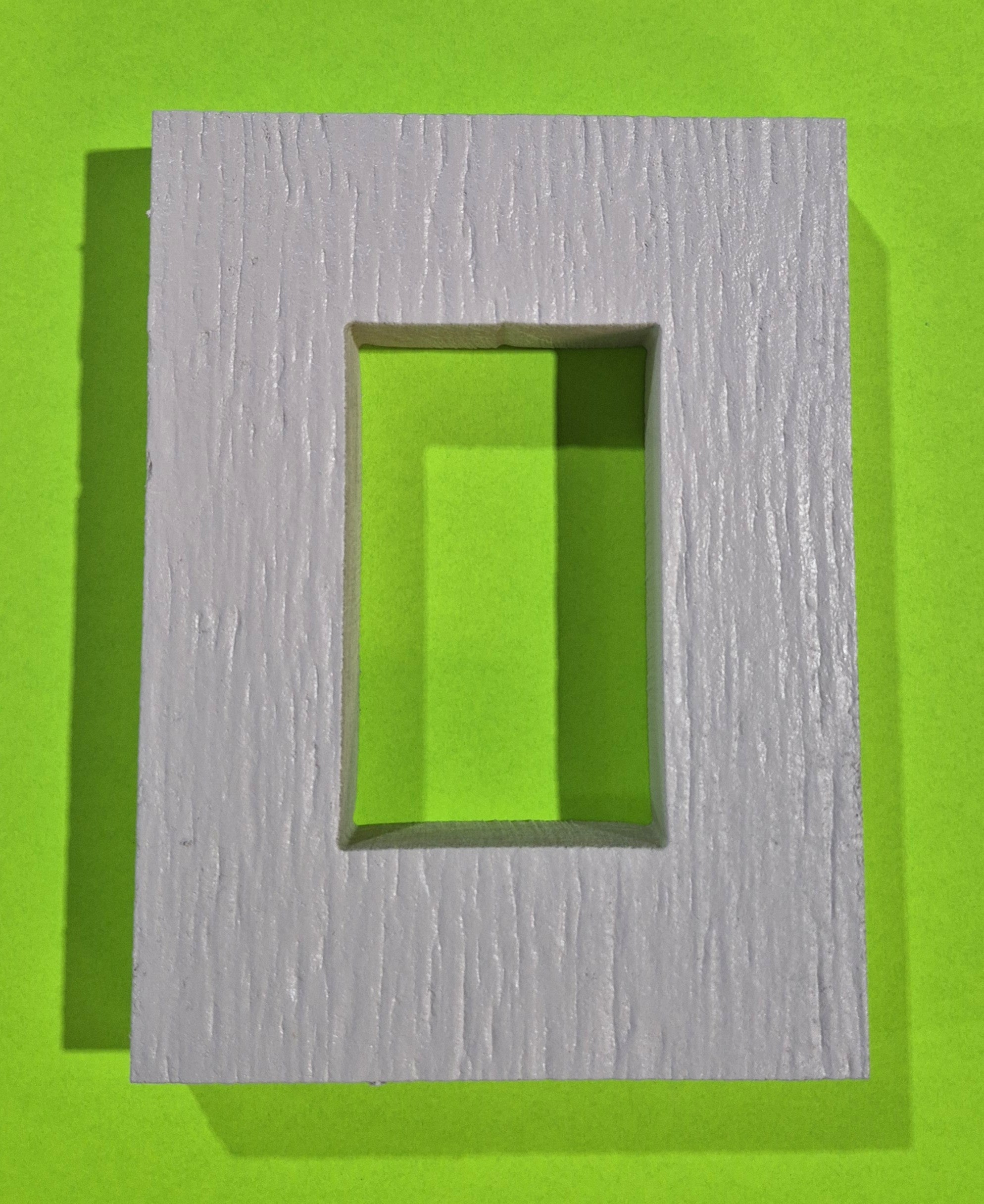 Rustic Receptacle Blocks Single Gang