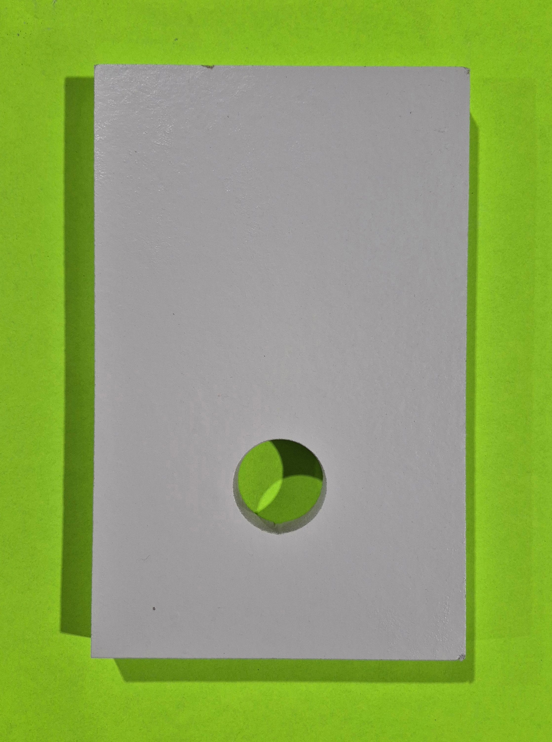 Smooth A/C Disconnect Block 1"x7.25"x11.50" w/1.75" hole