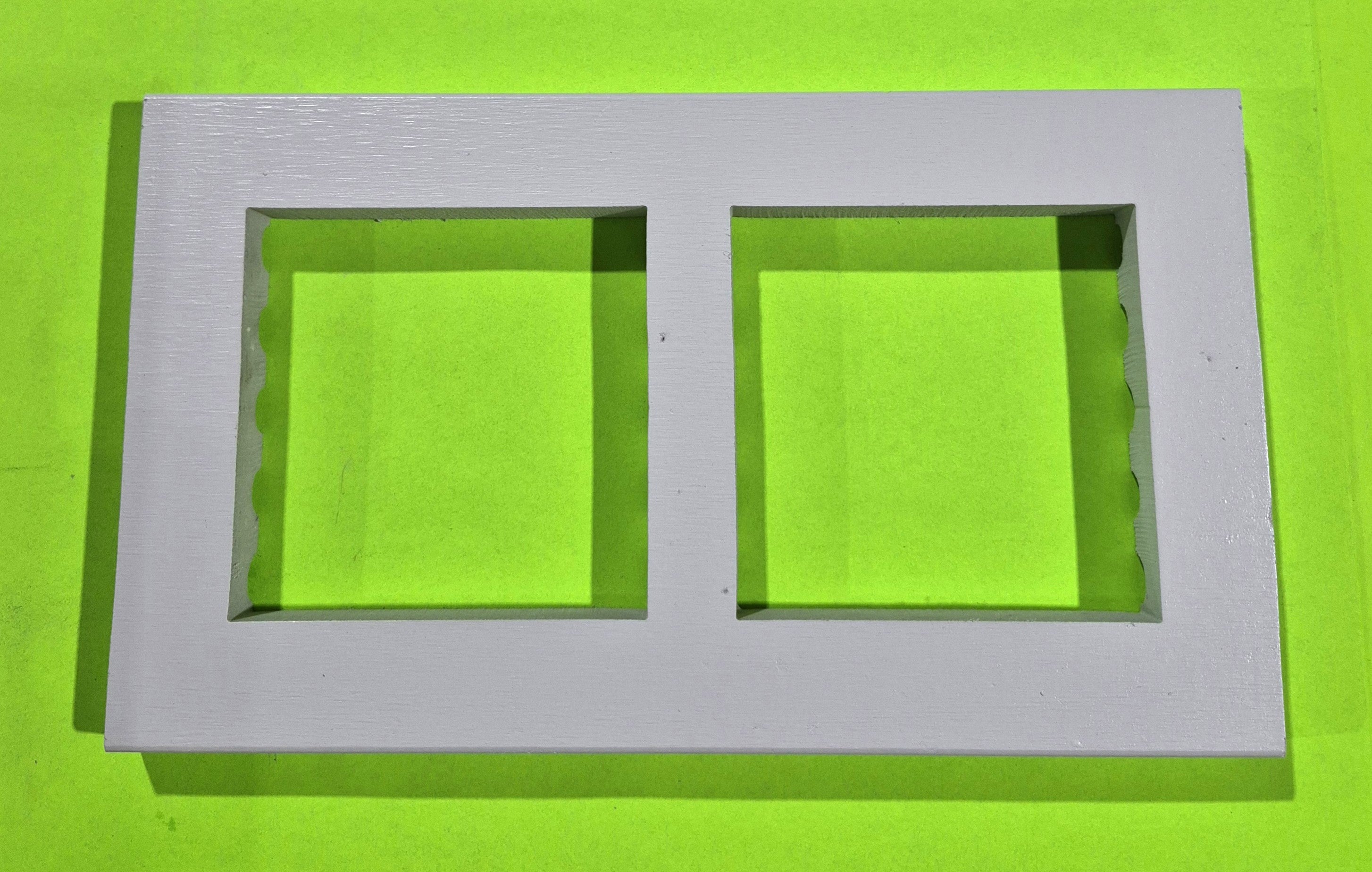 Smooth House and Foundation Vents (Primed not Available) A/W is standard