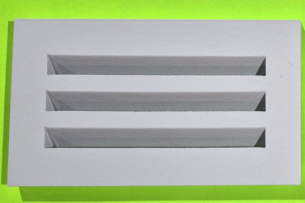 Smooth House and Foundation Vents (Primed not Available) A/W is standard