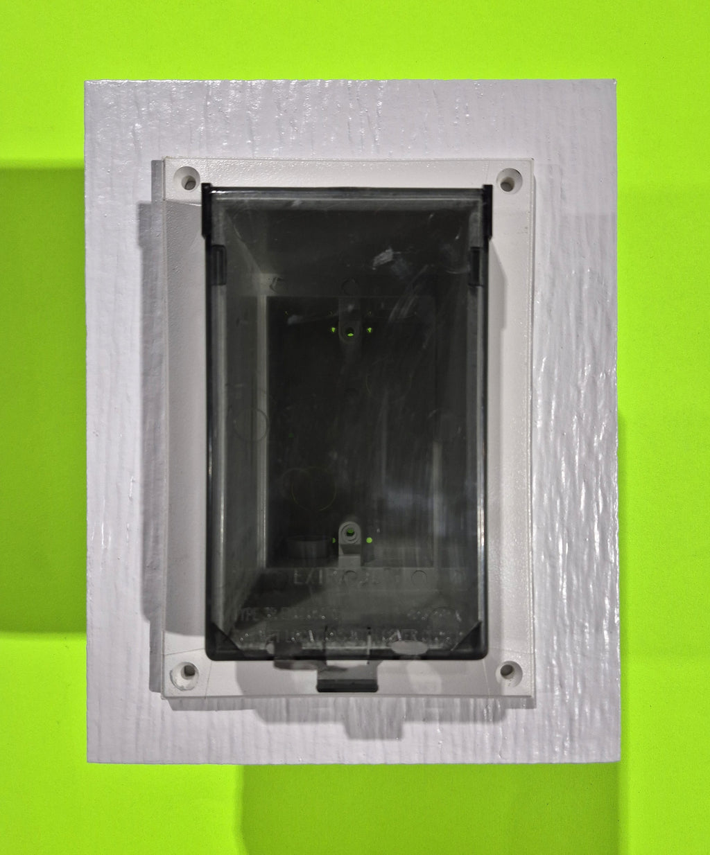 Rustic INBOX Receptacle Block