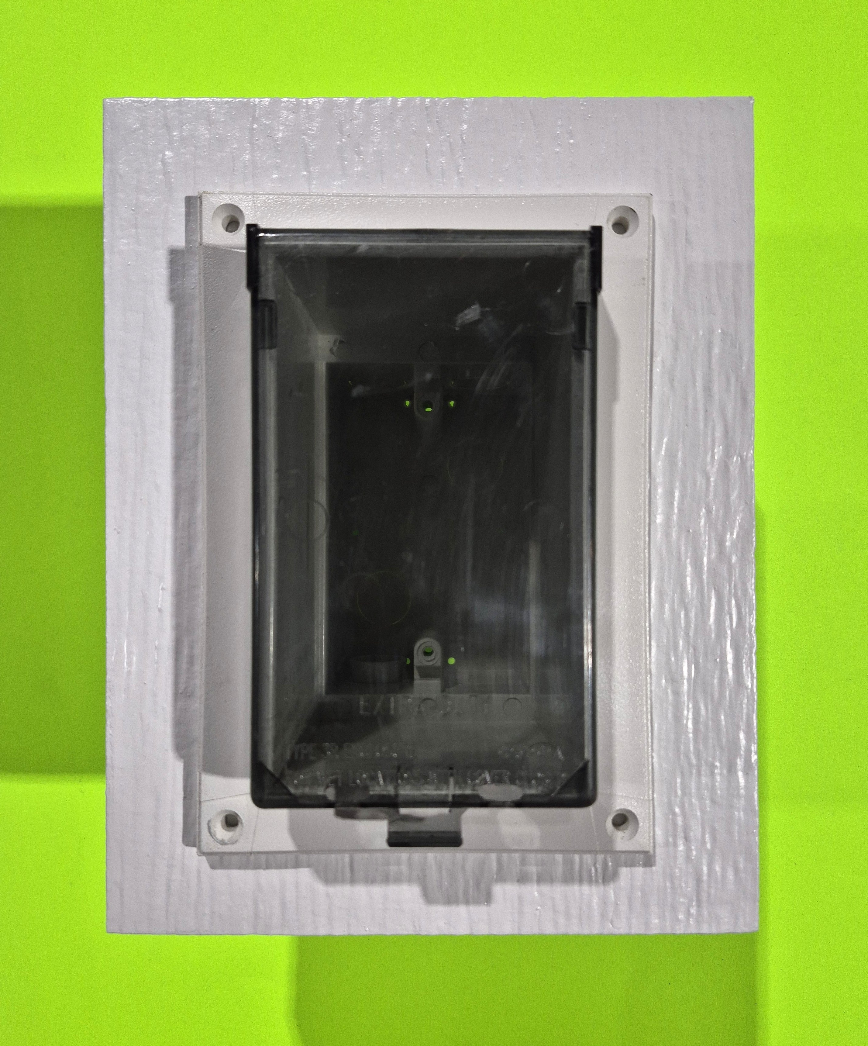 Rustic INBOX Receptacle Block