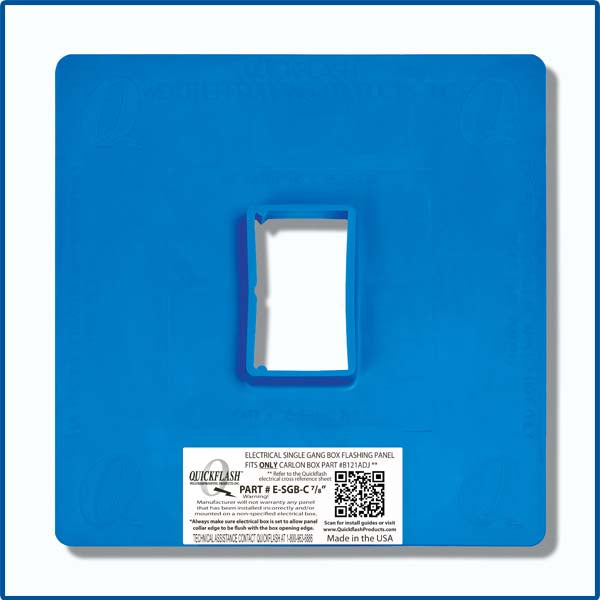 Quickflash Receptacle Panels (Custom colors N/A)