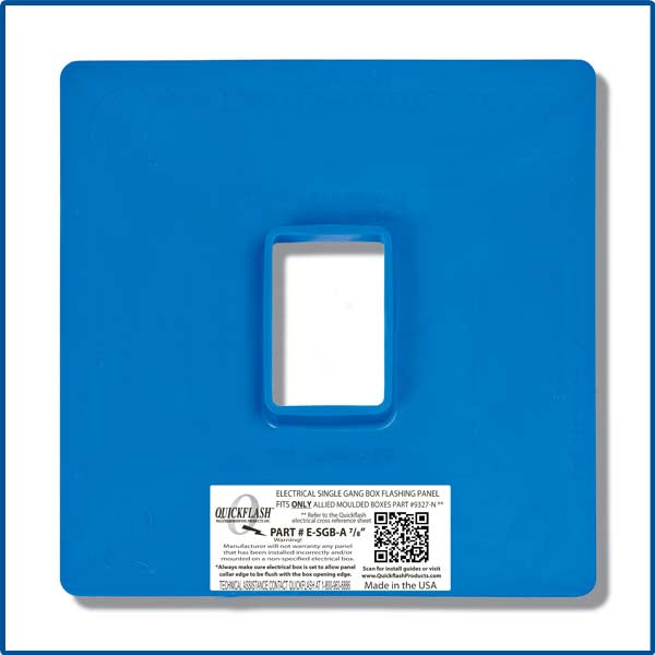 Quickflash Receptacle Panels (Custom colors N/A)