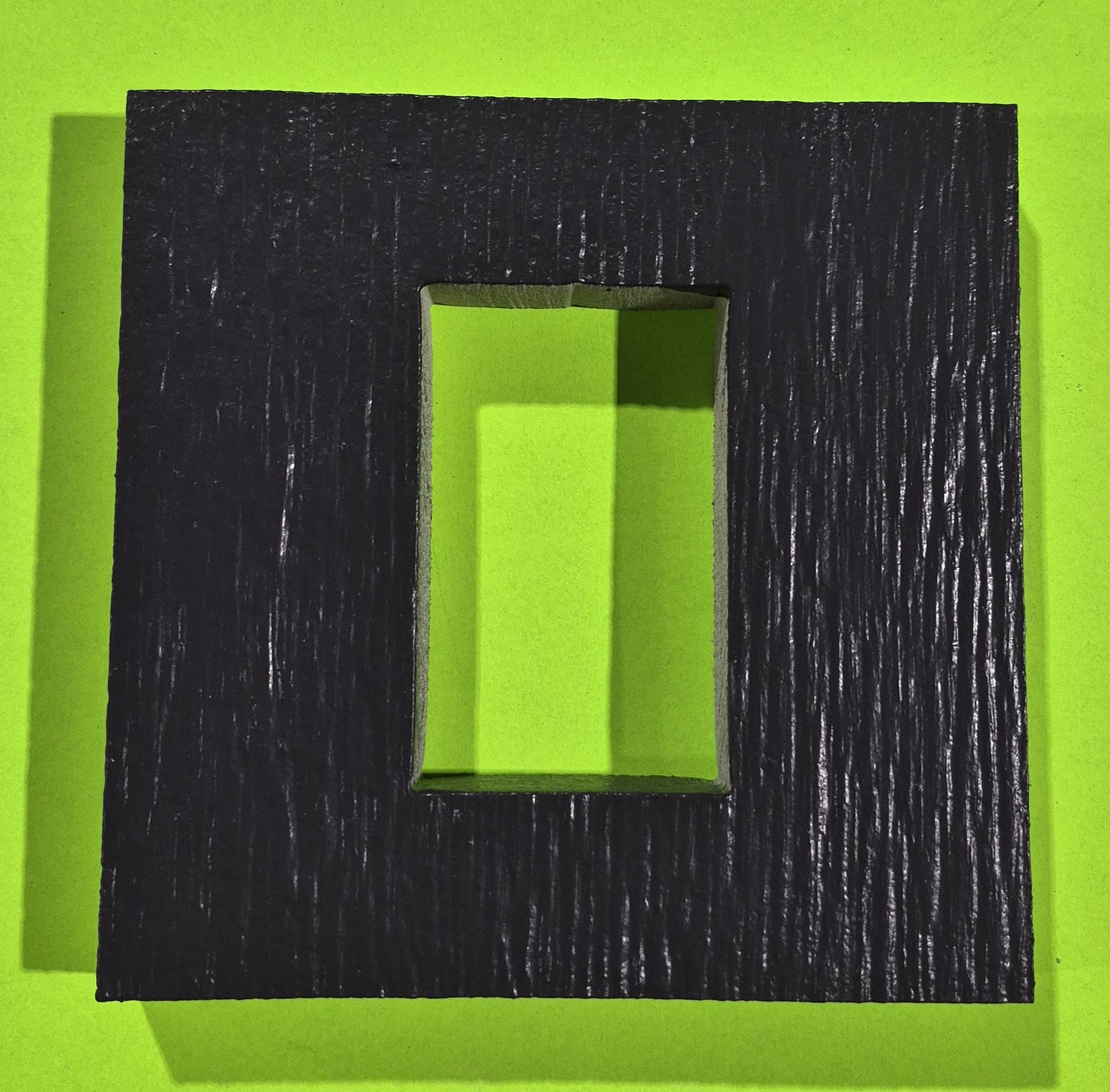 Rustic Receptacle Blocks Single Gang