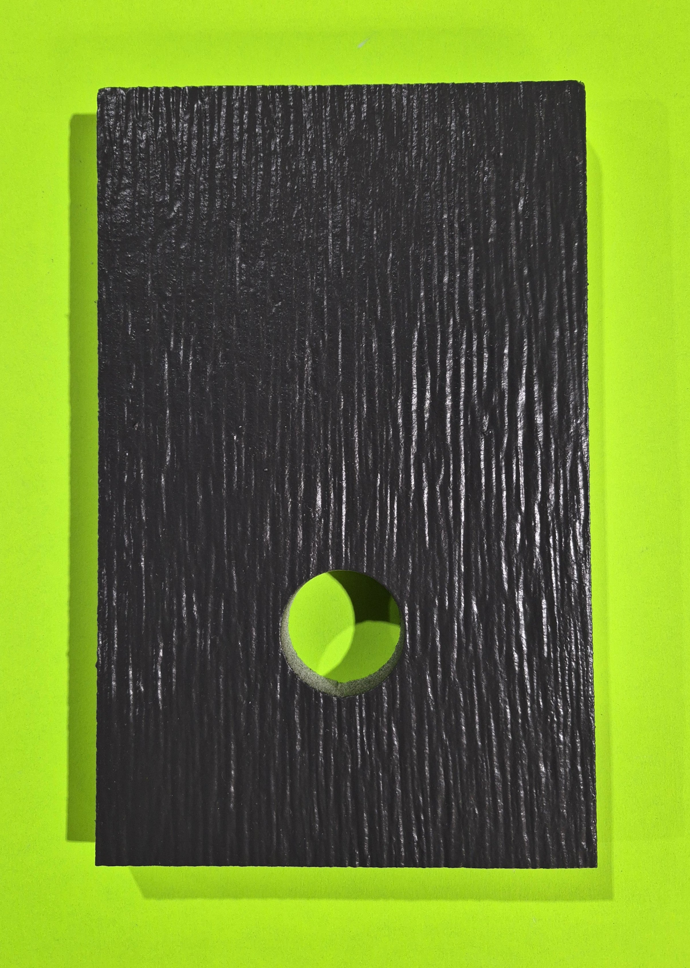 Rustic A/C Disconnect Block 1"x7.25"x11.50" w/ 1.75" hole