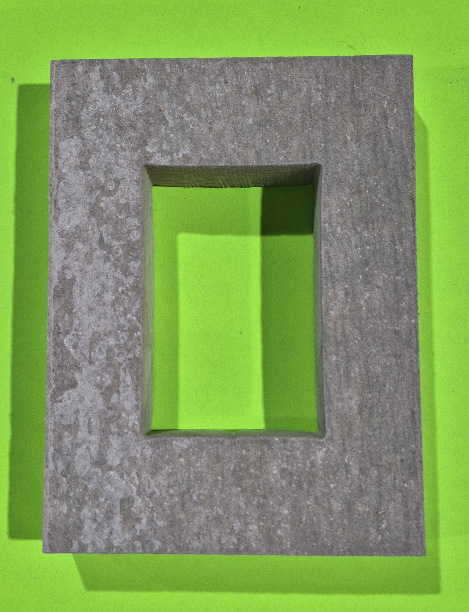 Rustic Receptacle Blocks Single Gang