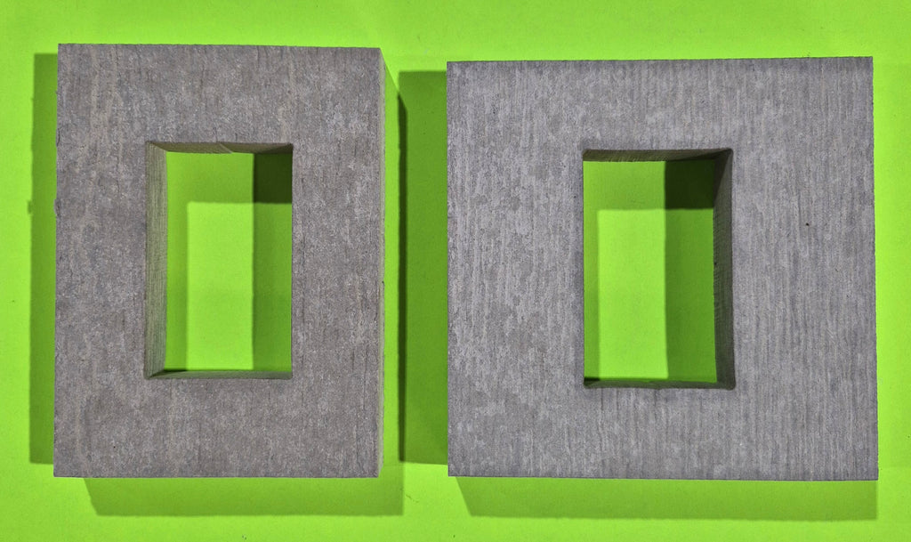 Rustic Receptacle Blocks Single Gang