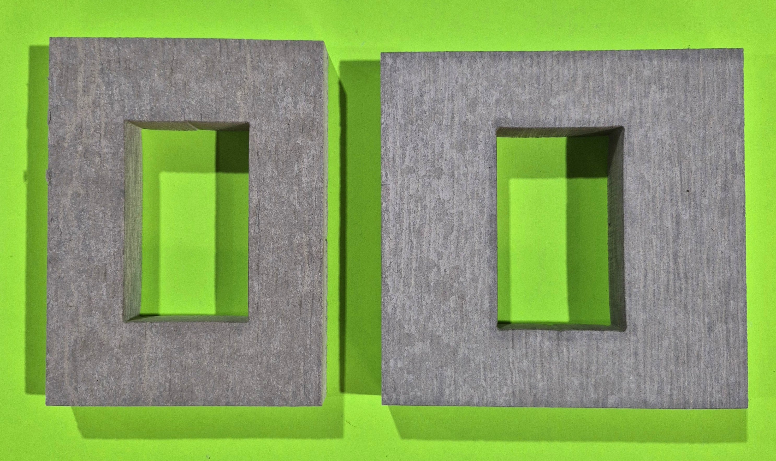 Rustic Receptacle Blocks Single Gang