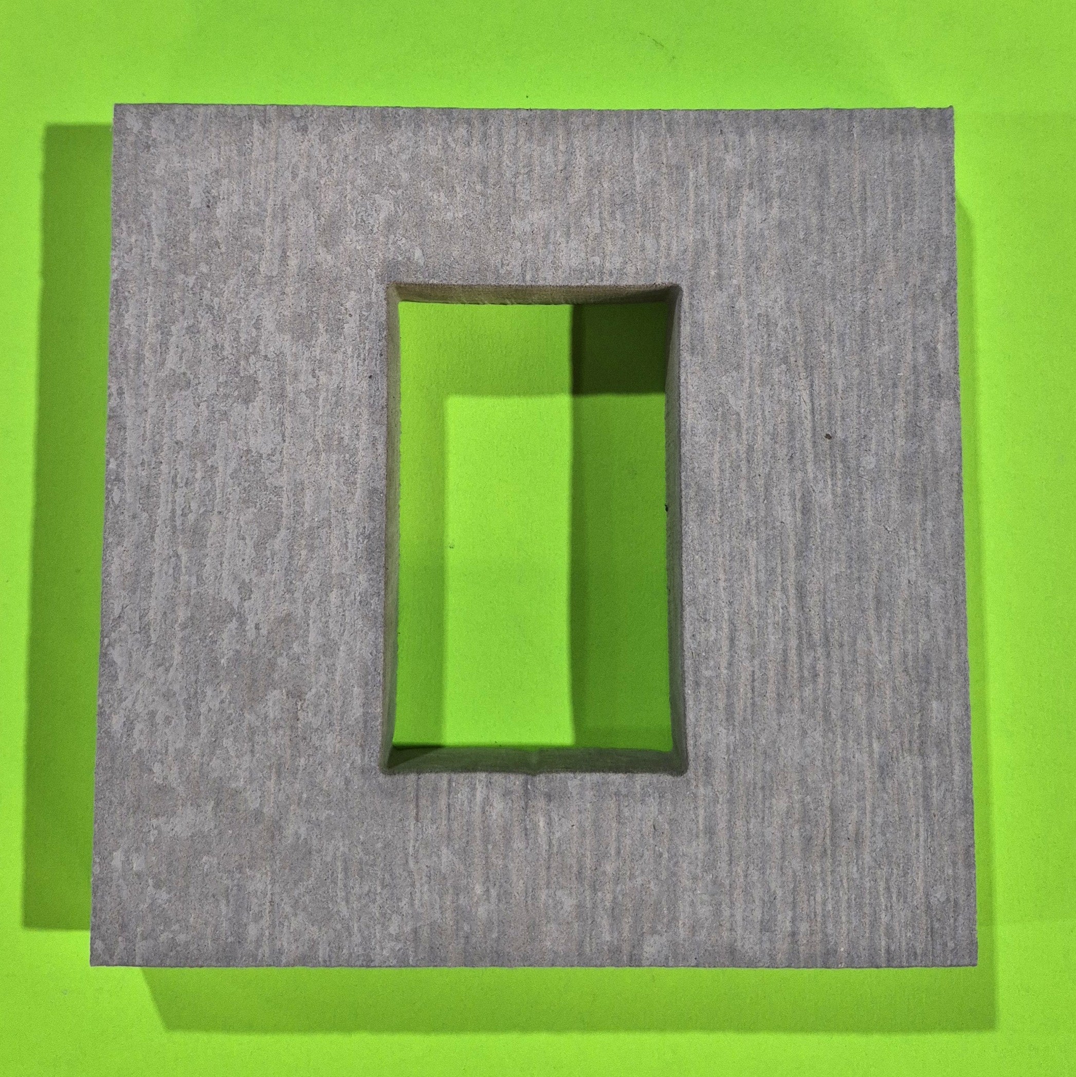 Rustic Receptacle Blocks Single Gang