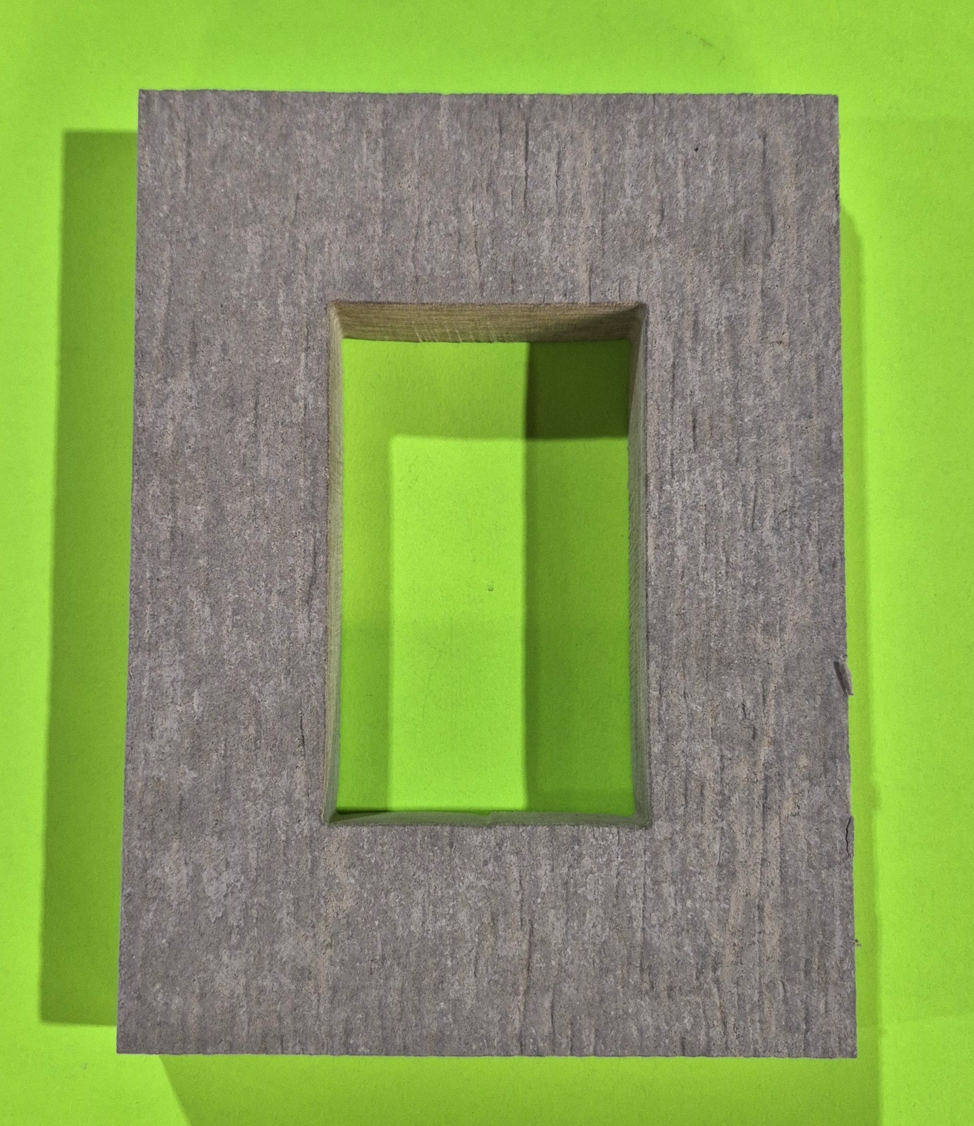 Rustic Receptacle Blocks Single Gang