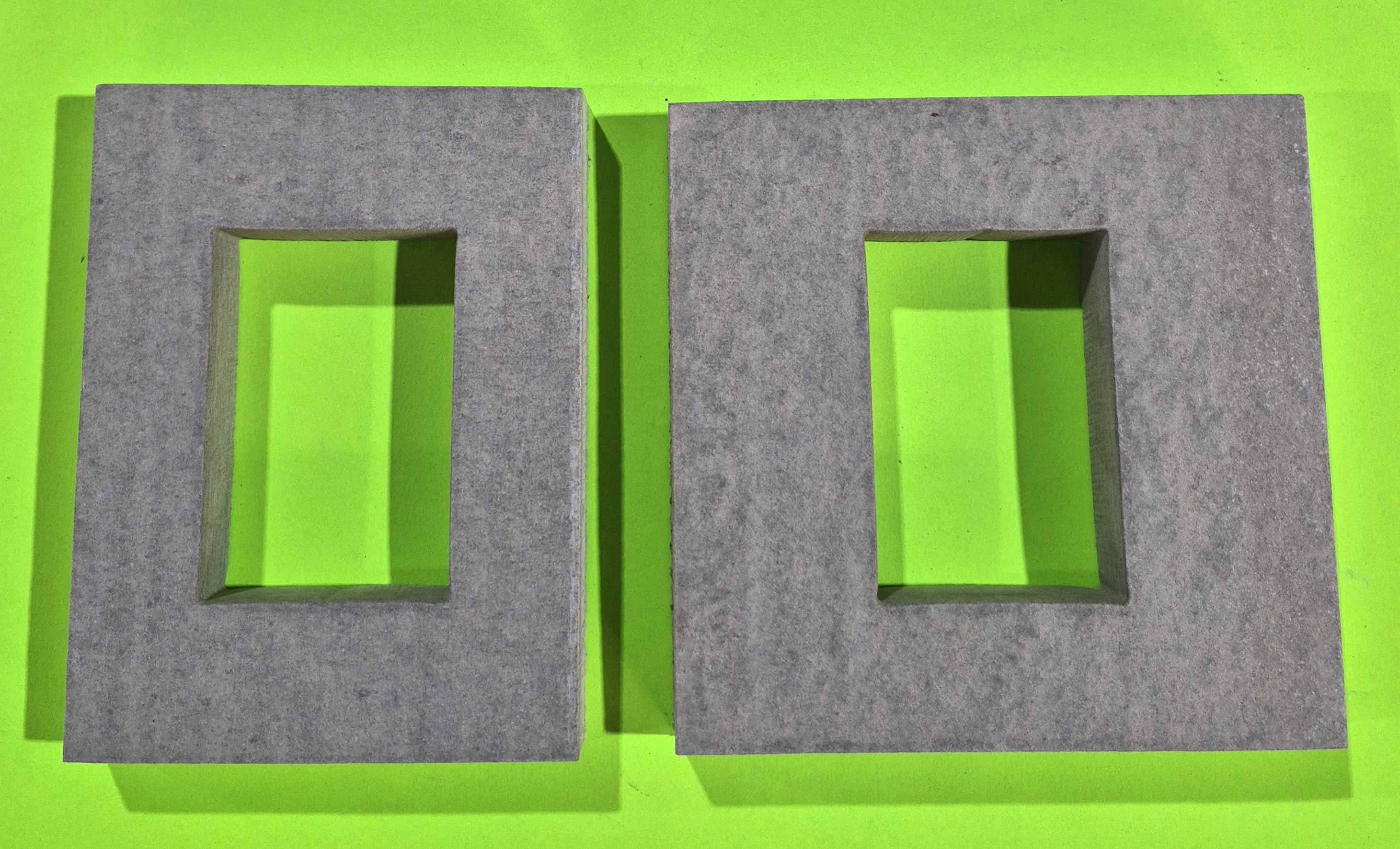 Smooth Receptacle Single Gang Blocks