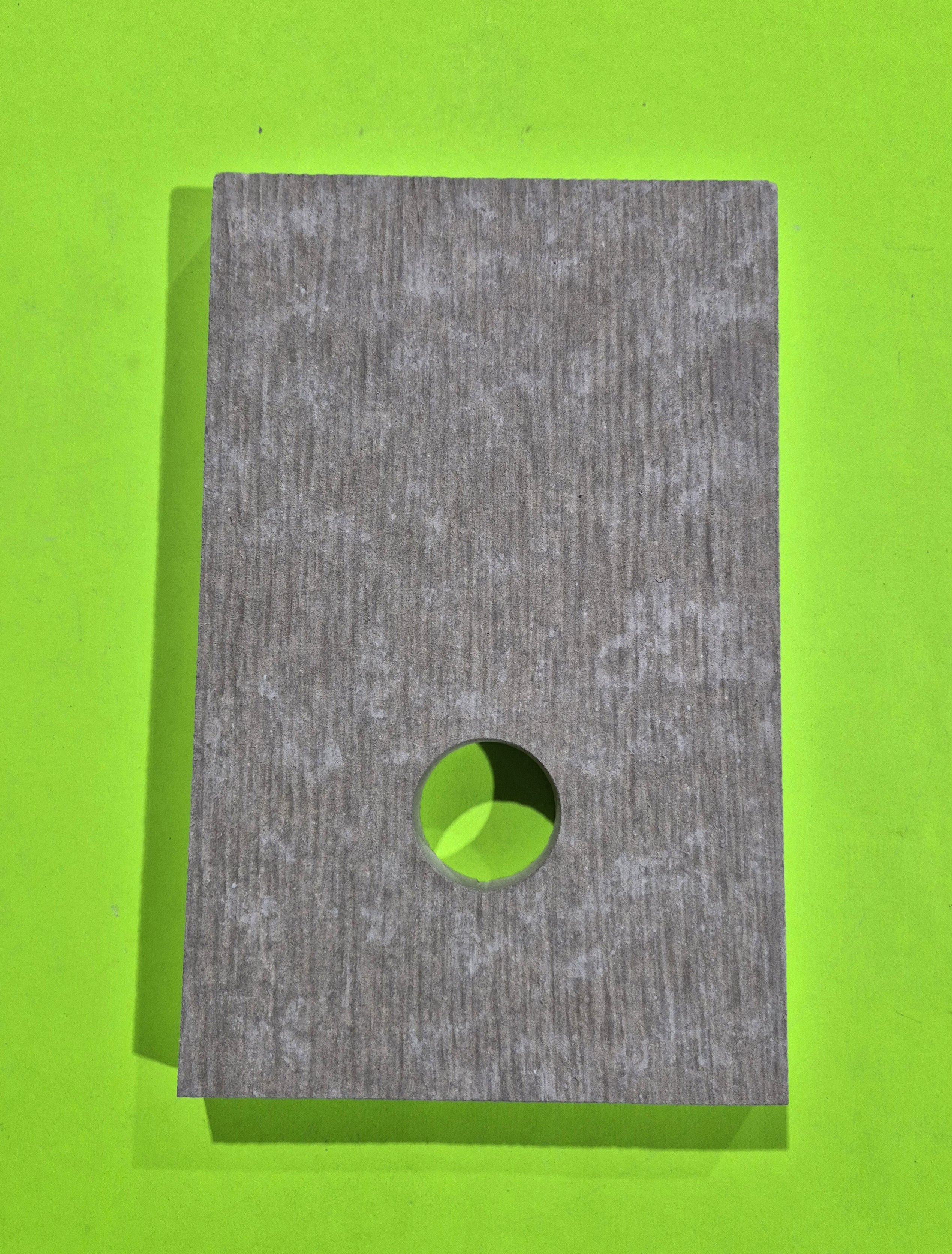 Rustic A/C Disconnect Block 1"x7.25"x11.50" w/ 1.75" hole