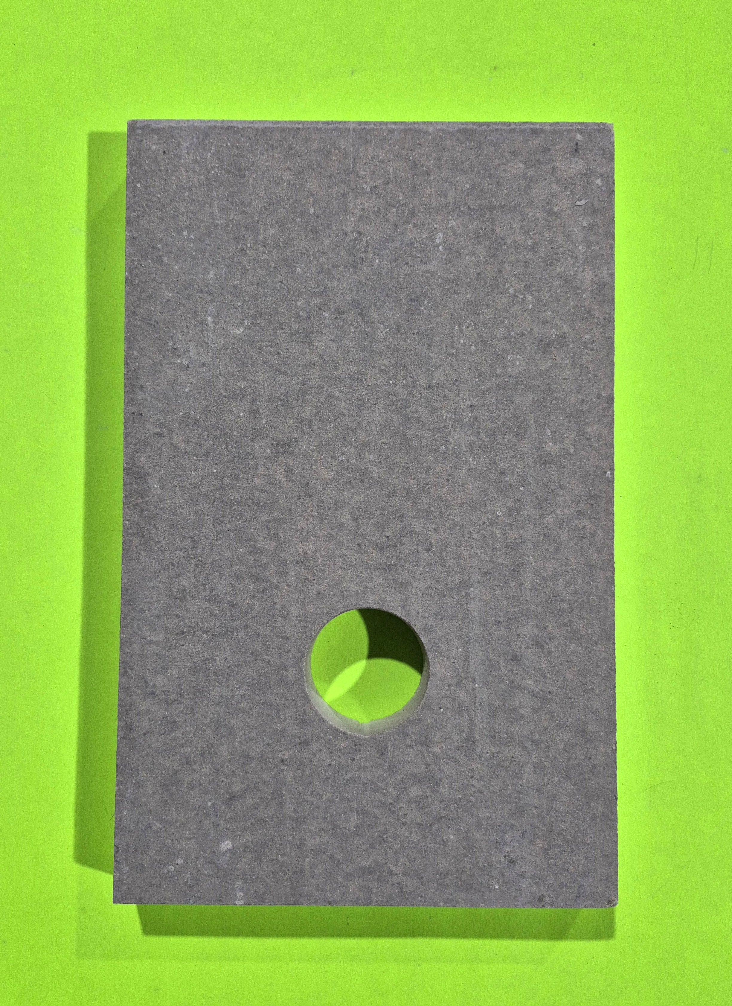 Smooth A/C Disconnect Block 1"x7.25"x11.50" w/1.75" hole